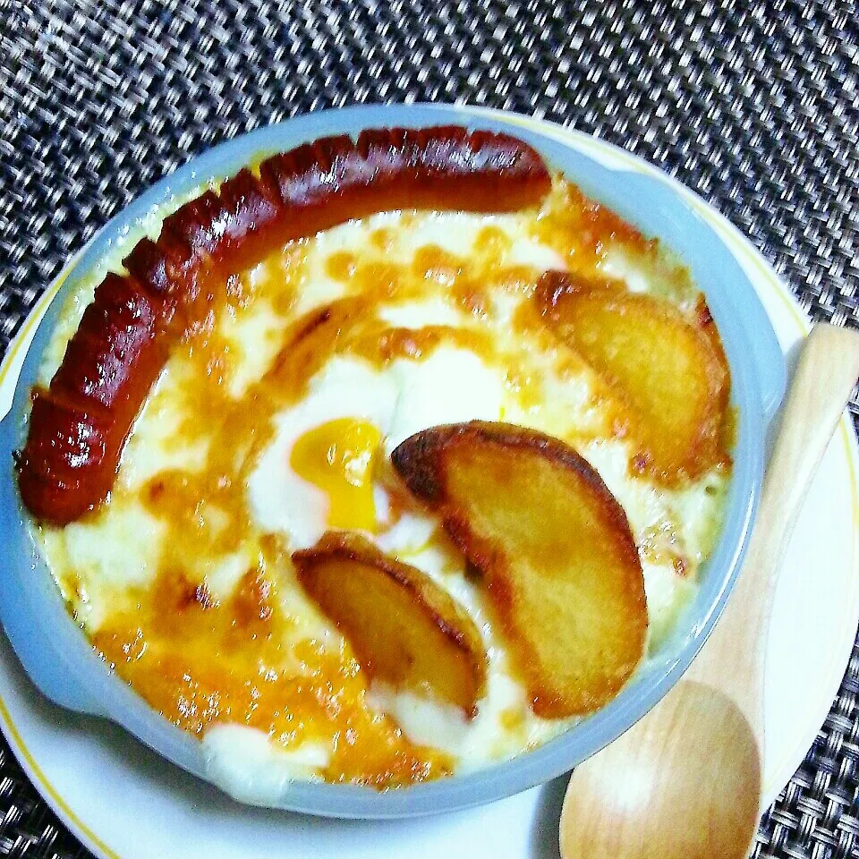 ドライカレーのリメイク☆ドリア☆|akeminさん