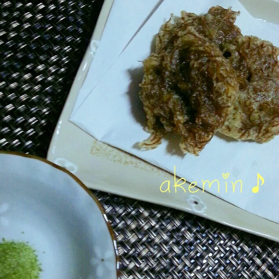 生もずくの天ぷら☆|akeminさん