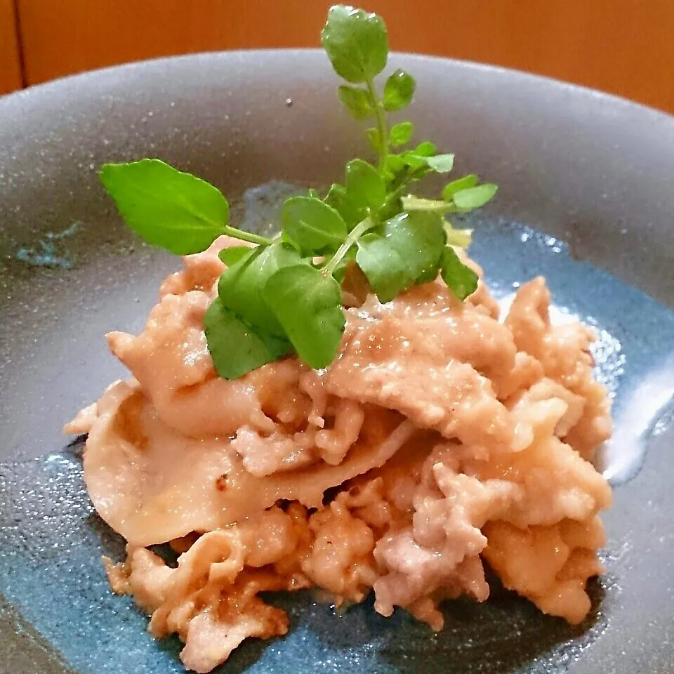 もち豚の味噌生姜焼き|mi_neneco♪さん