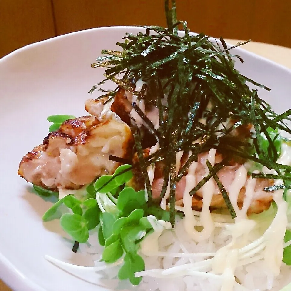 海老寄せフライならぬ鶏寄せ天ぷら丼|mi_neneco♪さん