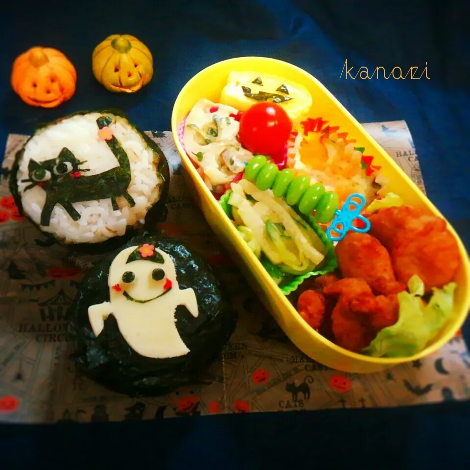 祝☆TOMOちゃん～ハロウィン🎃社会科見学弁当～|かのりさん