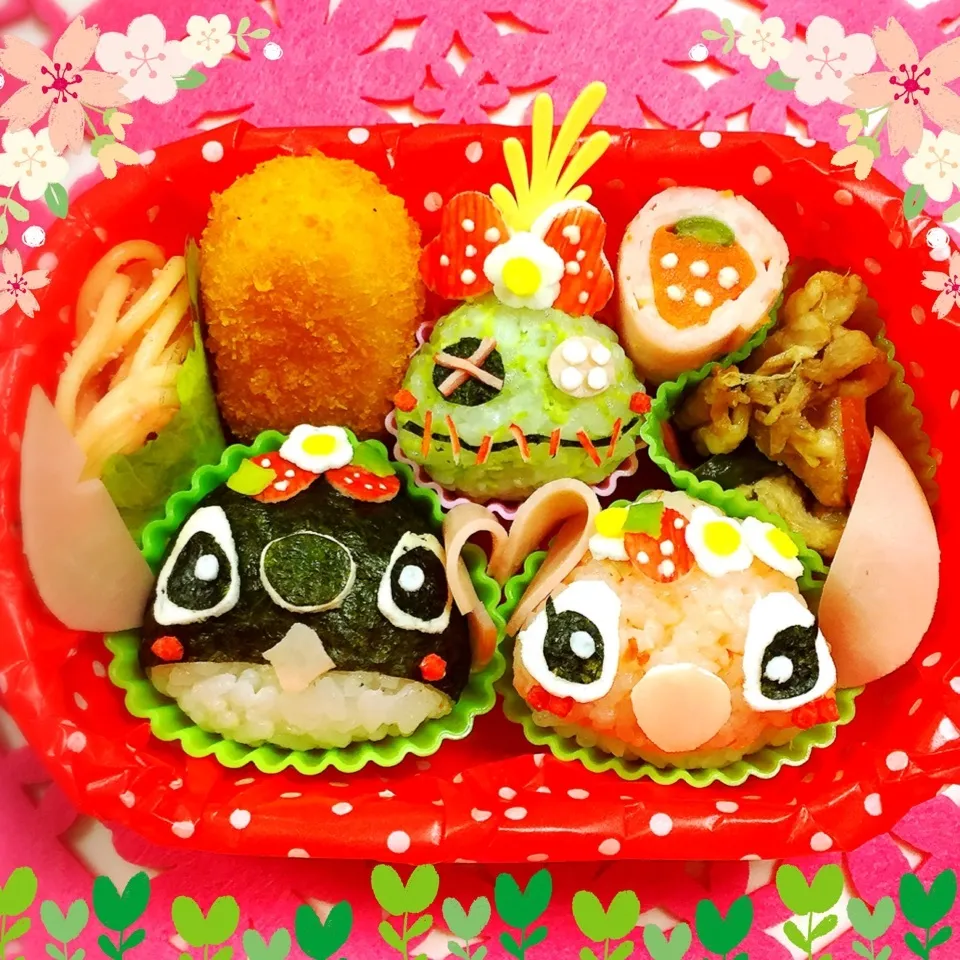 スティッチ♡エンジェル♡スクランプ キャラ弁|向日葵♡桜さん