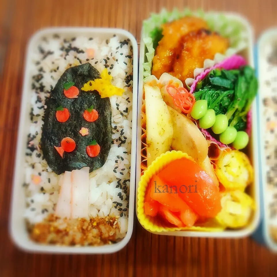 姉妹バレーボール弁当～🍎の木～？？|かのりさん