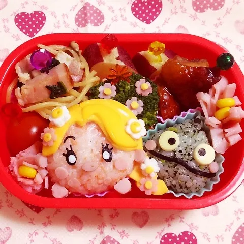 Snapdishの料理写真:☆ツムツム ラプンツェル&パスカル☆|向日葵♡桜さん