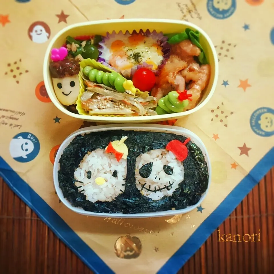 練習試合弁当～芸術の秋？！(笑)🍄～お弁当作り裏舞台〰|かのりさん