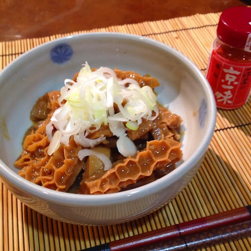 ハチノスの味噌煮込み|可爱多さん