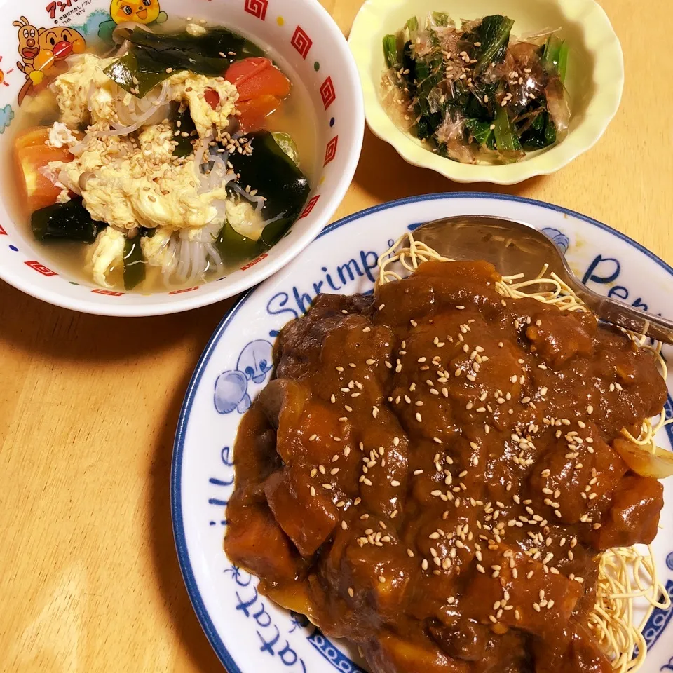 🍒カレーかた焼き😜|Makokoさん