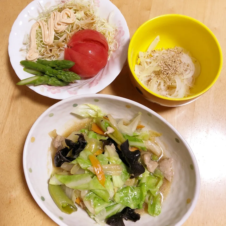 あんかけ肉野菜木耳入り|Makokoさん