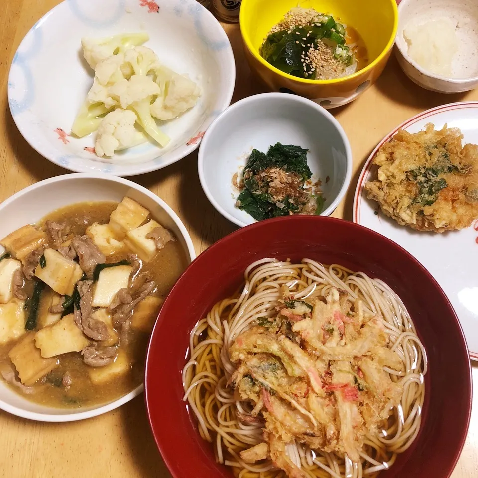 Snapdishの料理写真:天ぷら蕎麦〜|Makokoさん