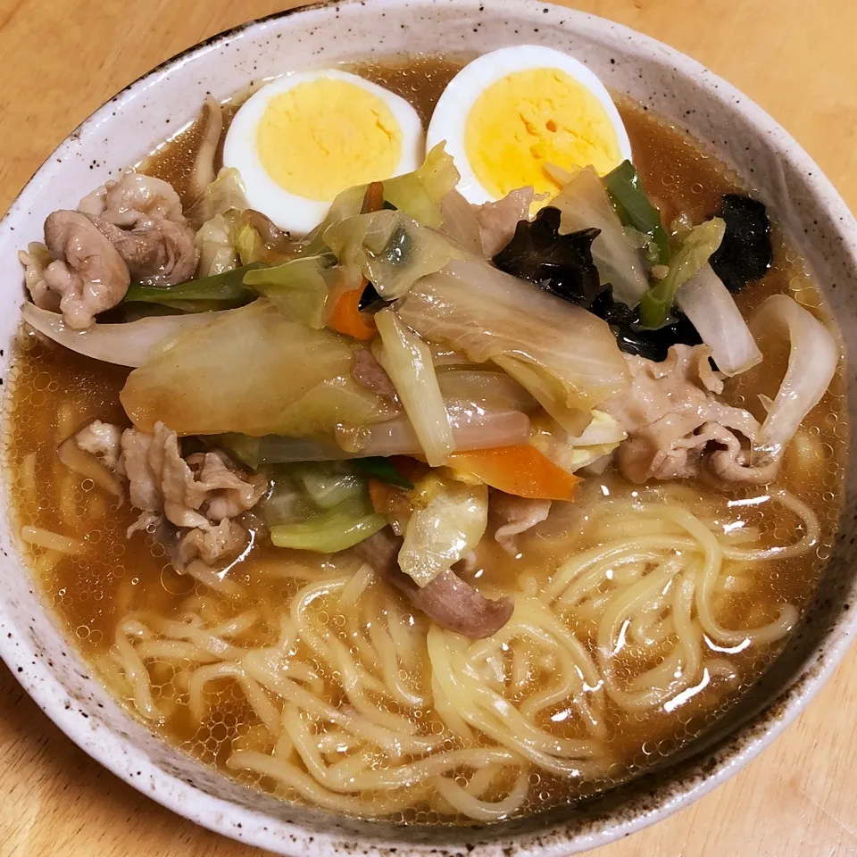 ケロ顔ラーメン🍜|Makokoさん