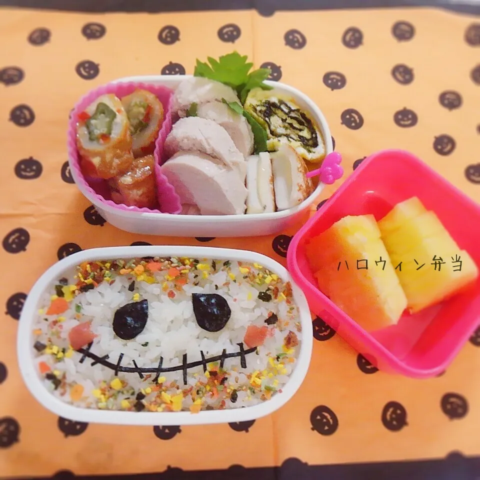 祝☆あっこちゃん～ハロウィン弁当(長女)|かのりさん