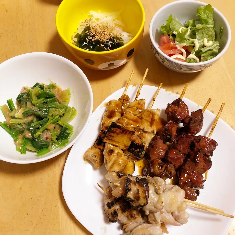 焼き鳥3種|Makokoさん