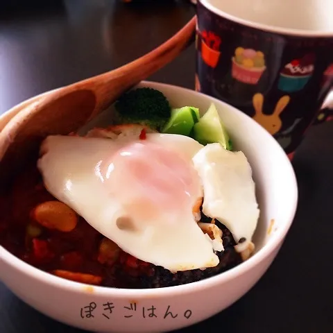 ママン特製おかず丼|ぽき。さん