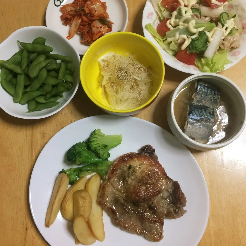 Snapdishの料理写真:ポークソテー💪|Makokoさん