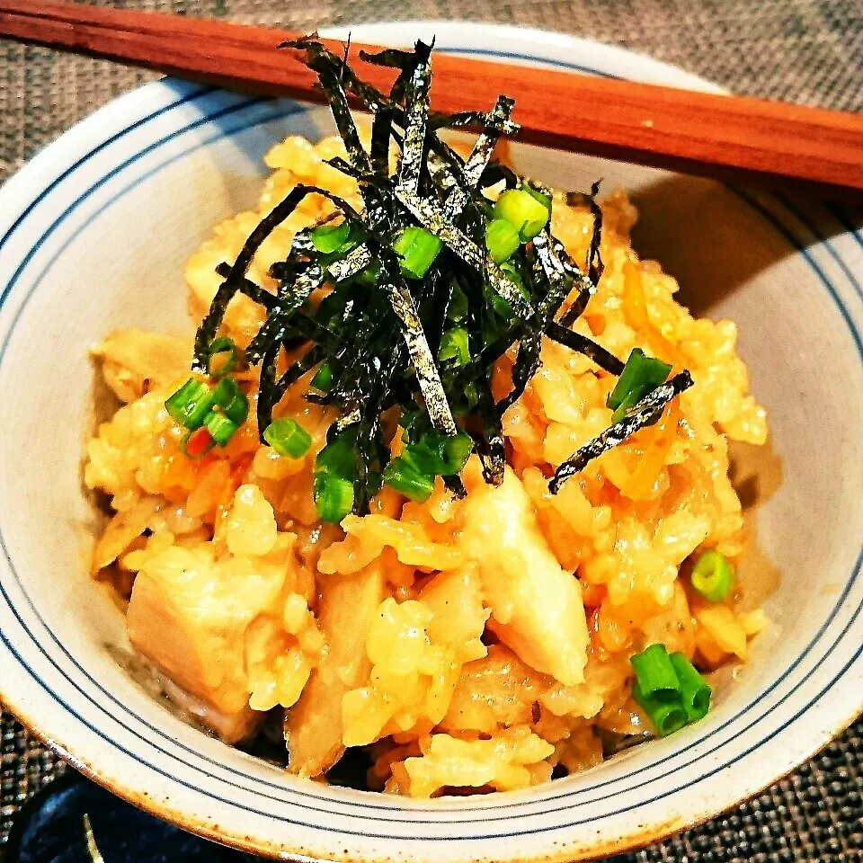 焼肉のタレで‼おこわ風鶏ごぼう炊き込みご飯❤|かおりん✴︎❤︎さん