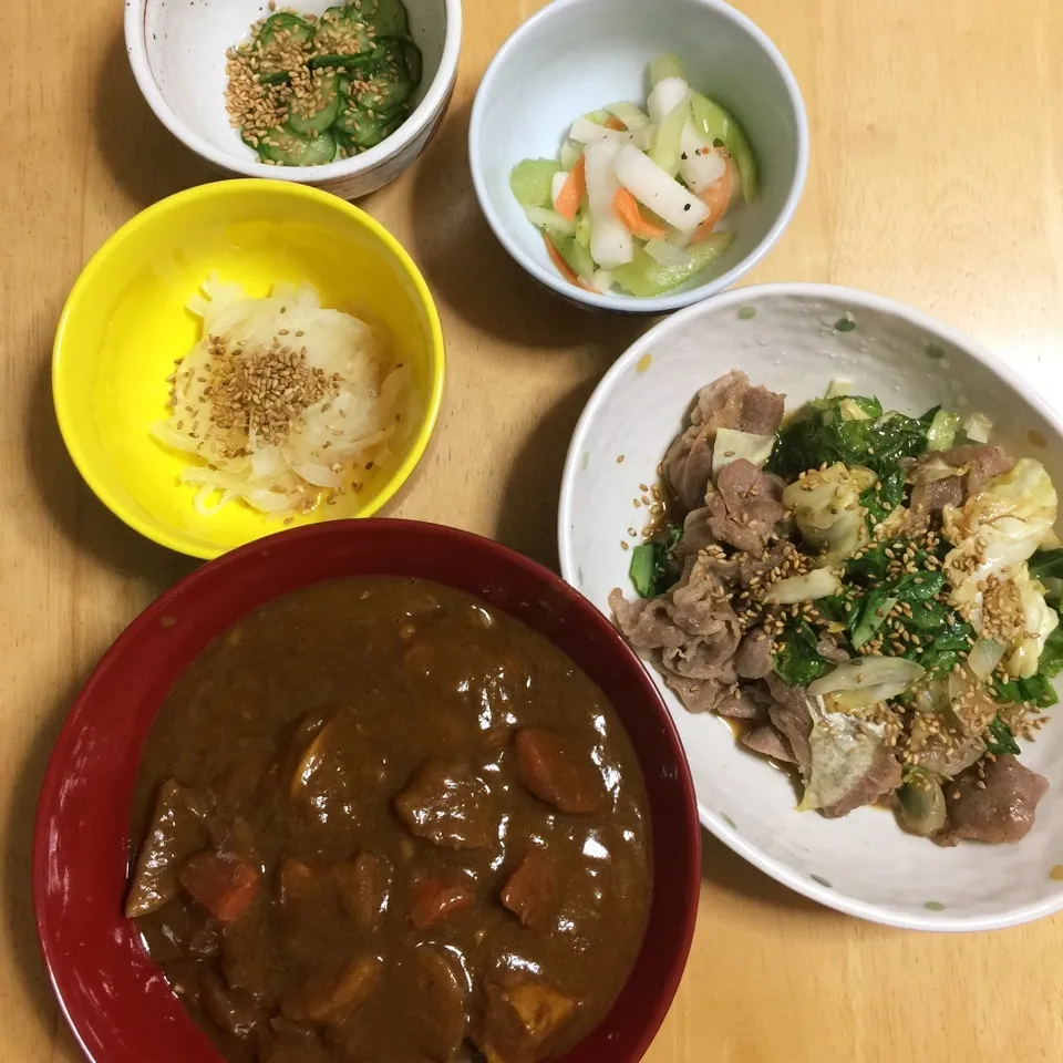 カレーうどん😆ヒーハー&ライスも|Makokoさん