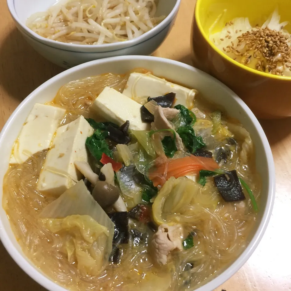 麻婆春雨野菜たっぷり鍋|Makokoさん