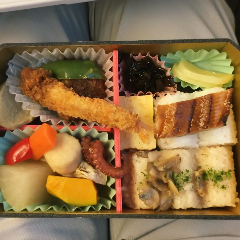 Snapdishの料理写真:新幹線弁当🚄|Makokoさん