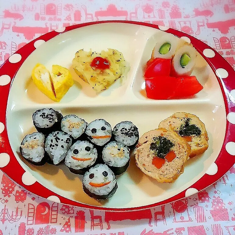 祝☆1歳4ヶ月～末娘のランチプレート|かのりさん