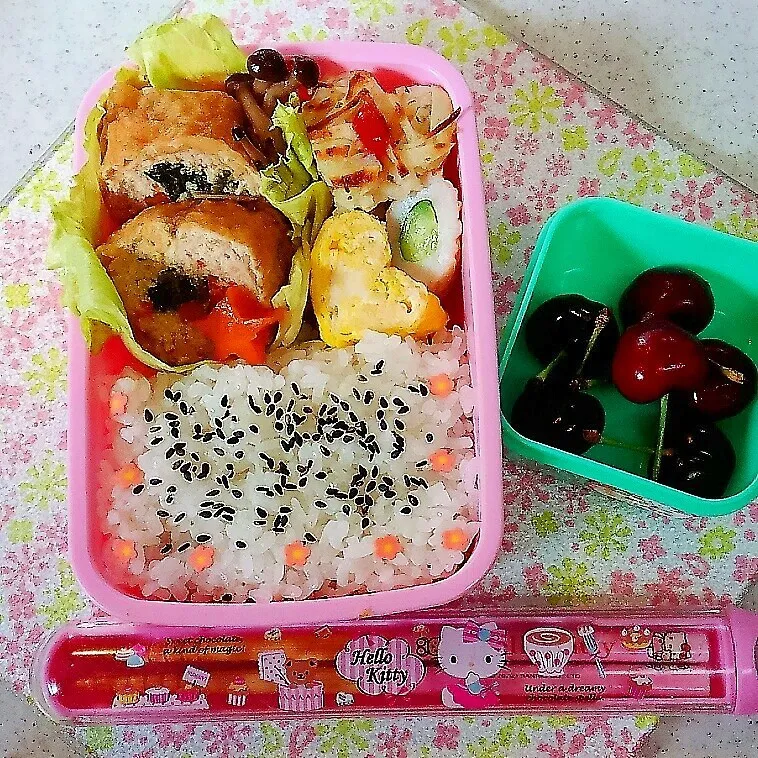 年中次女のリクエストお弁当|かのりさん