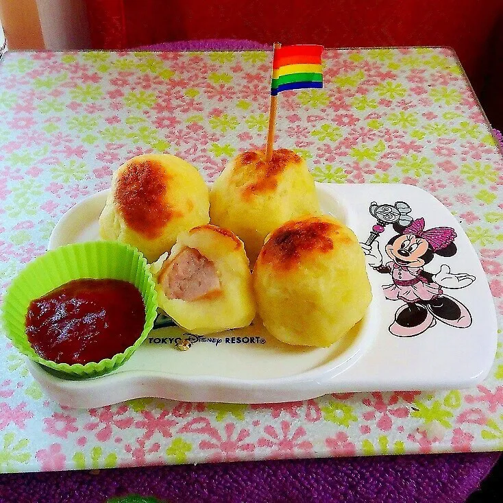 ポテトチーズボール！おやつに❤|かのりさん