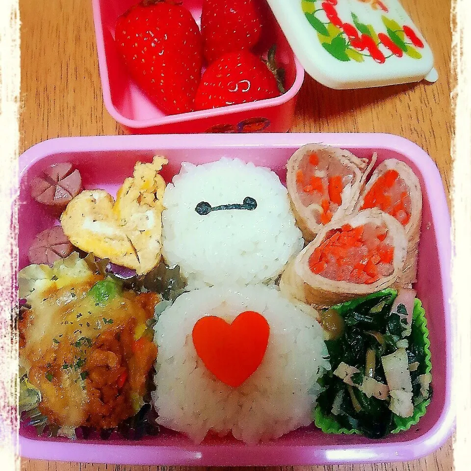 年少次女っこ☆ベイマックス弁当～|かのりさん