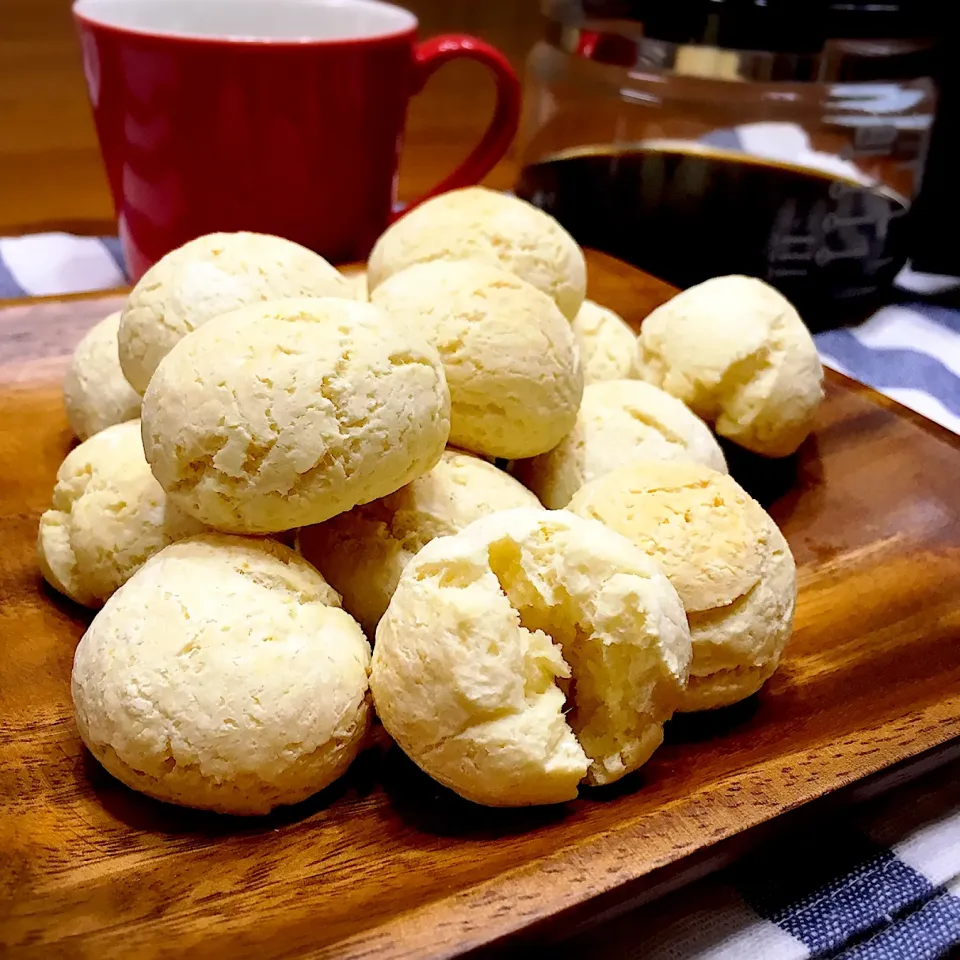 ホットケーキミックスと白玉粉でモチモチ ポンデケージョ|chieko ♪さん