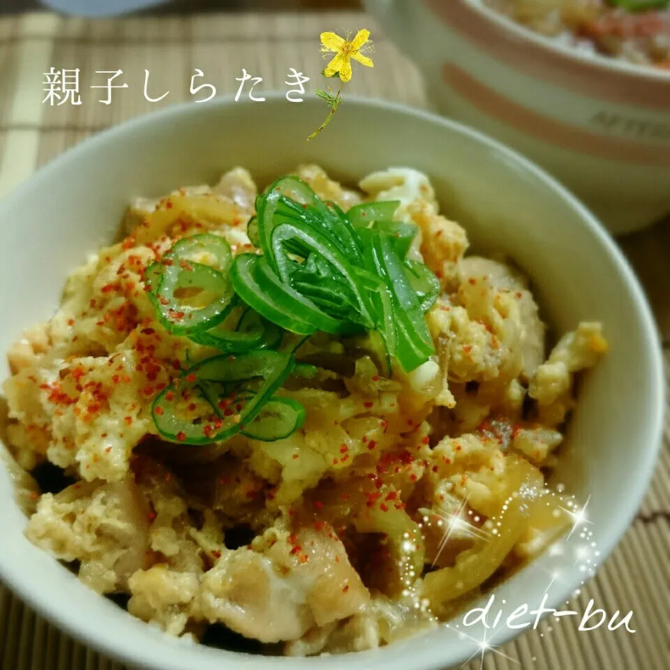 【ダイエット部】親子丼じゃないよ～♪ご飯の代わりにシラタキ|＊akane＊さん