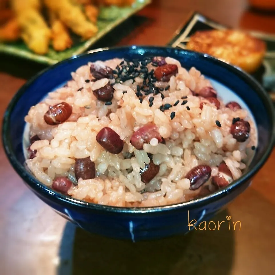 白米と切り餅で赤飯❤もちろん炊飯器で♪|かおりん✴︎❤︎さん