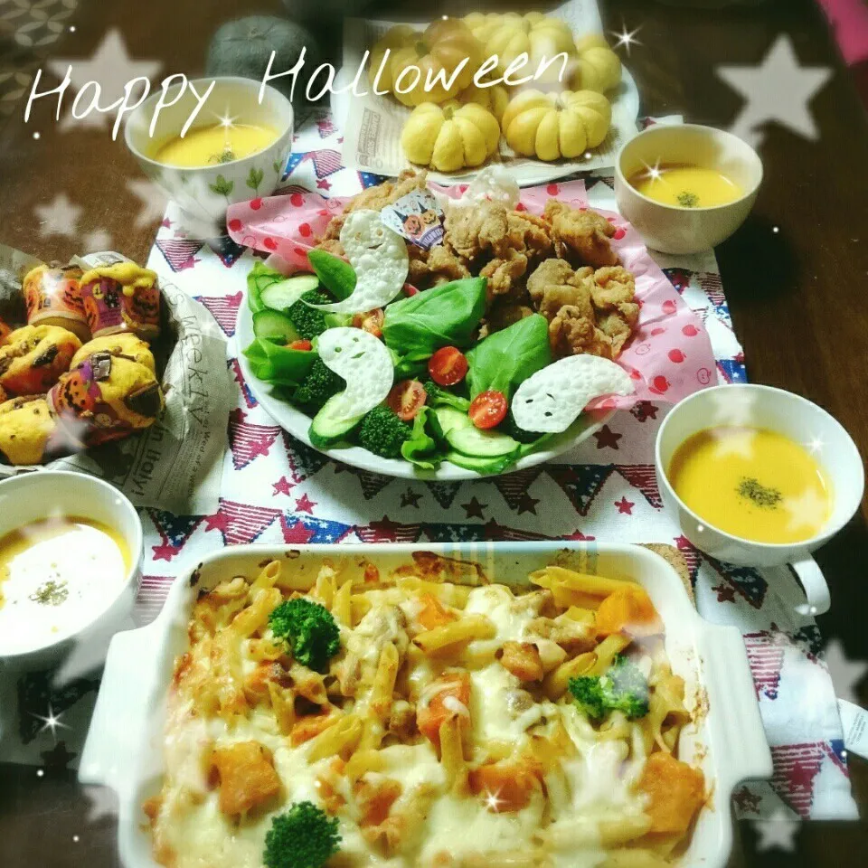 Snapdishの料理写真:Halloween Dinner 2016🎃|＊akane＊さん