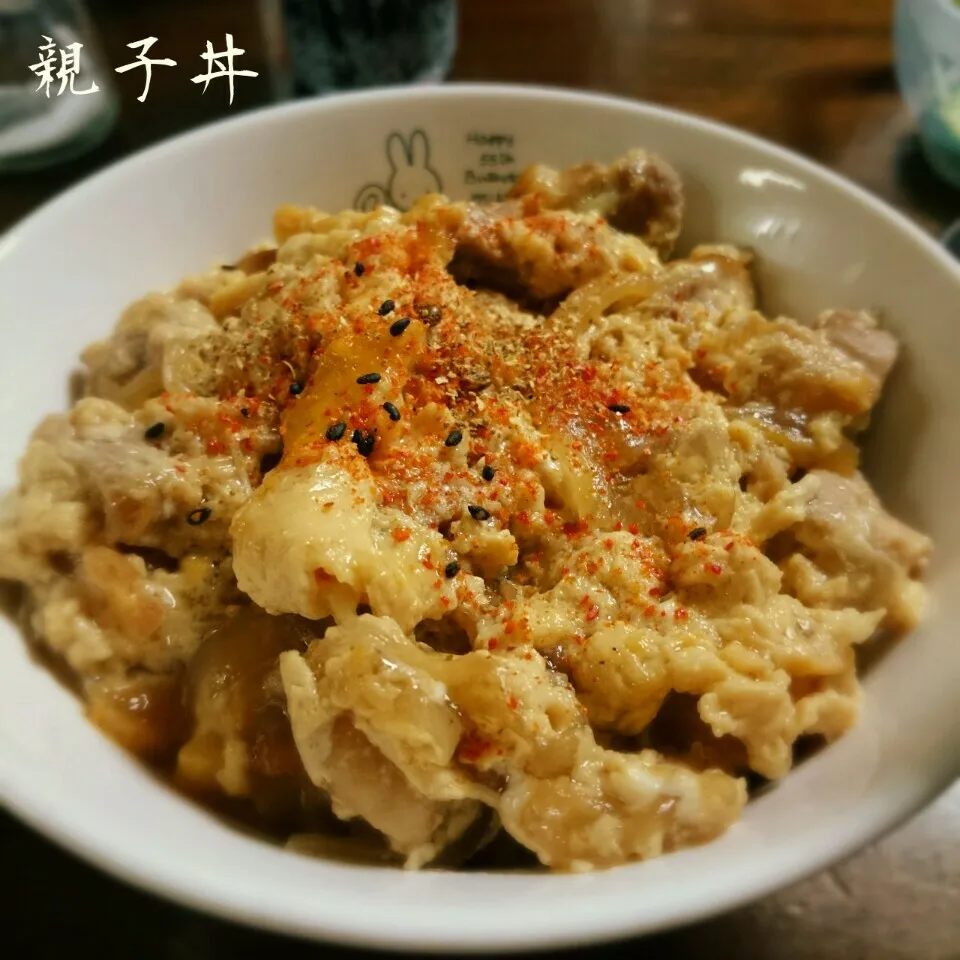 Snapdishの料理写真:おかわり必須(笑)みんな大好き♡ふわふわ親子丼😊|＊akane＊さん