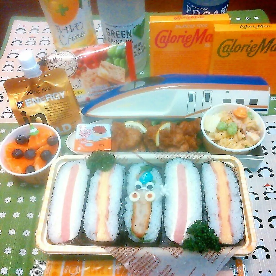 Snapdishの料理写真:＊高校球児弁当＊～遠征編～|koukou_momさん