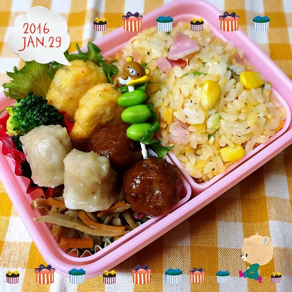 今日のお弁当♡|ミツバチさん