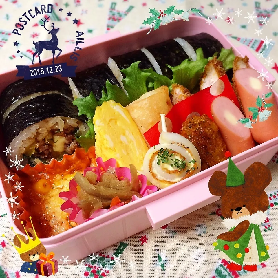 今日のお弁当♡|ミツバチさん