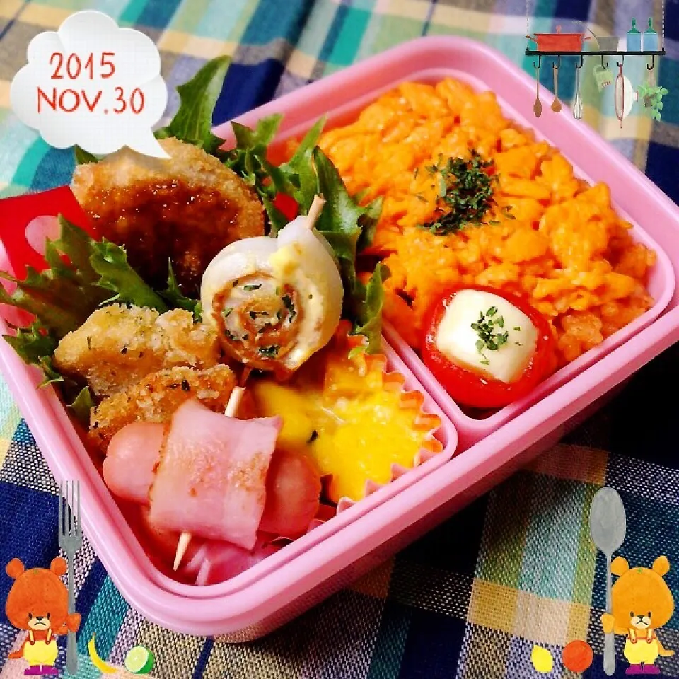 今日のお弁当♡|ミツバチさん