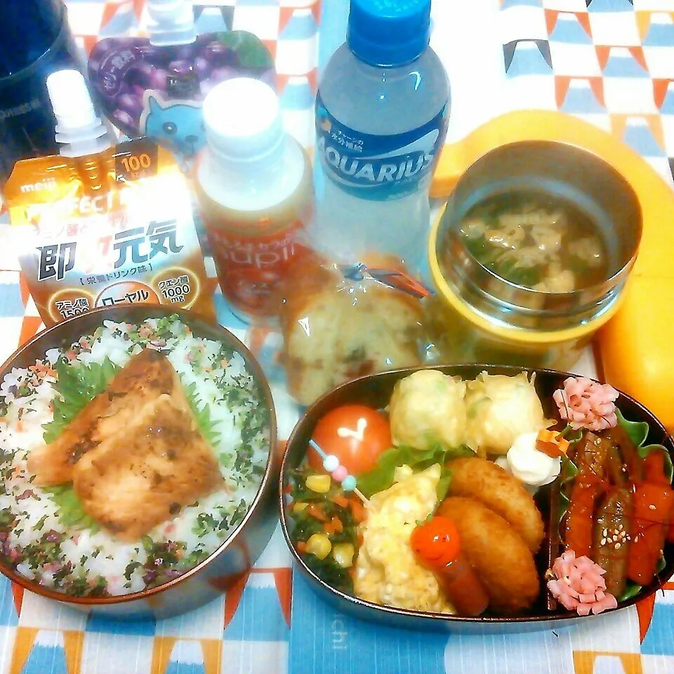 Snapdishの料理写真:＊高校球児弁当＊|koukou_momさん