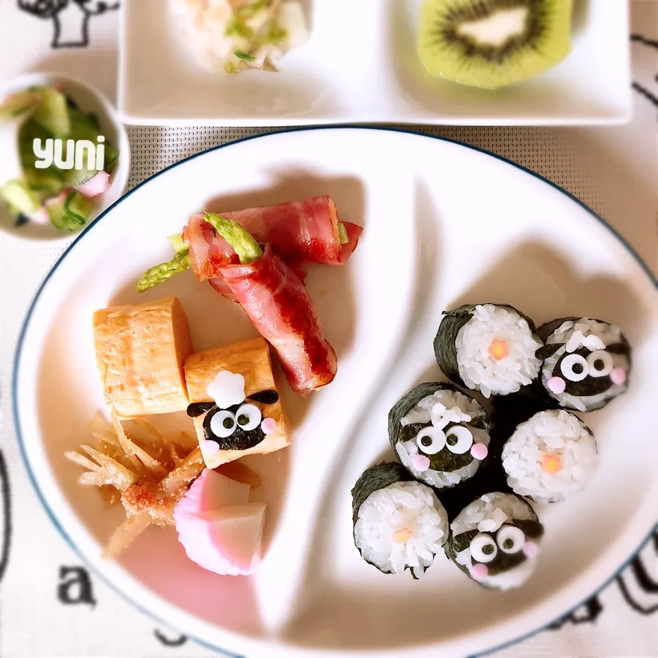 Snapdishの料理写真:またまた ショーンの朝ごはん🥣|🌸yuni🌸さん