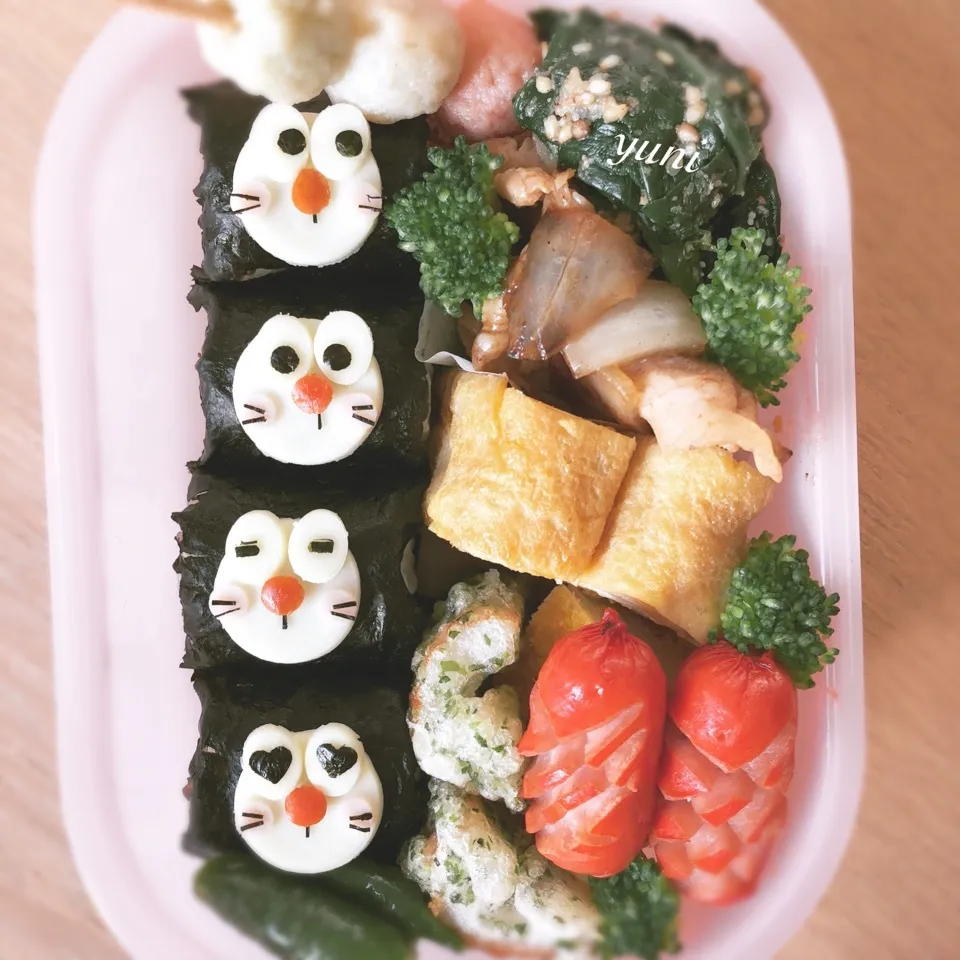 Snapdishの料理写真:俵おにぎり弁当|🌸yuni🌸さん