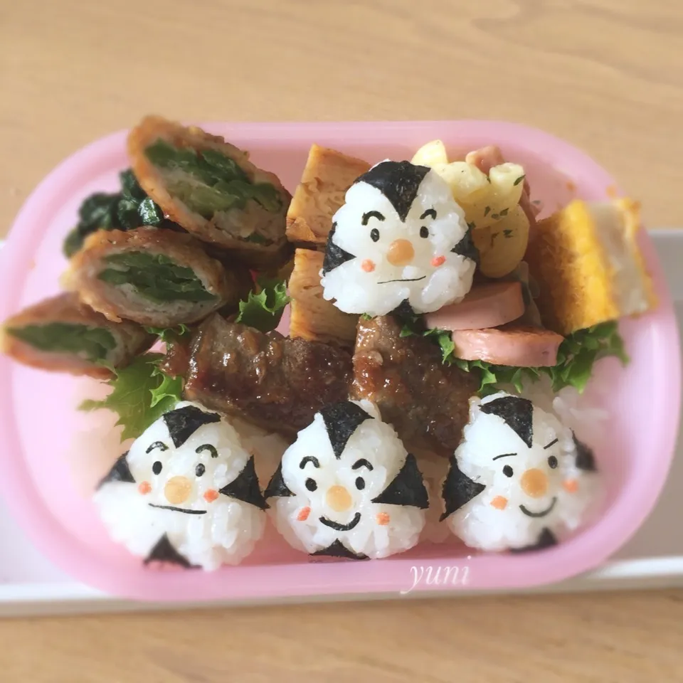 🍙おにぎり🍙マンの こにぎり弁当🍙|🌸yuni🌸さん