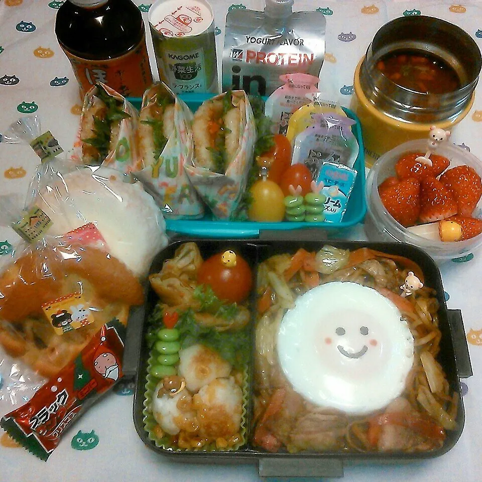 Snapdishの料理写真:＊高校球児弁当＊|koukou_momさん