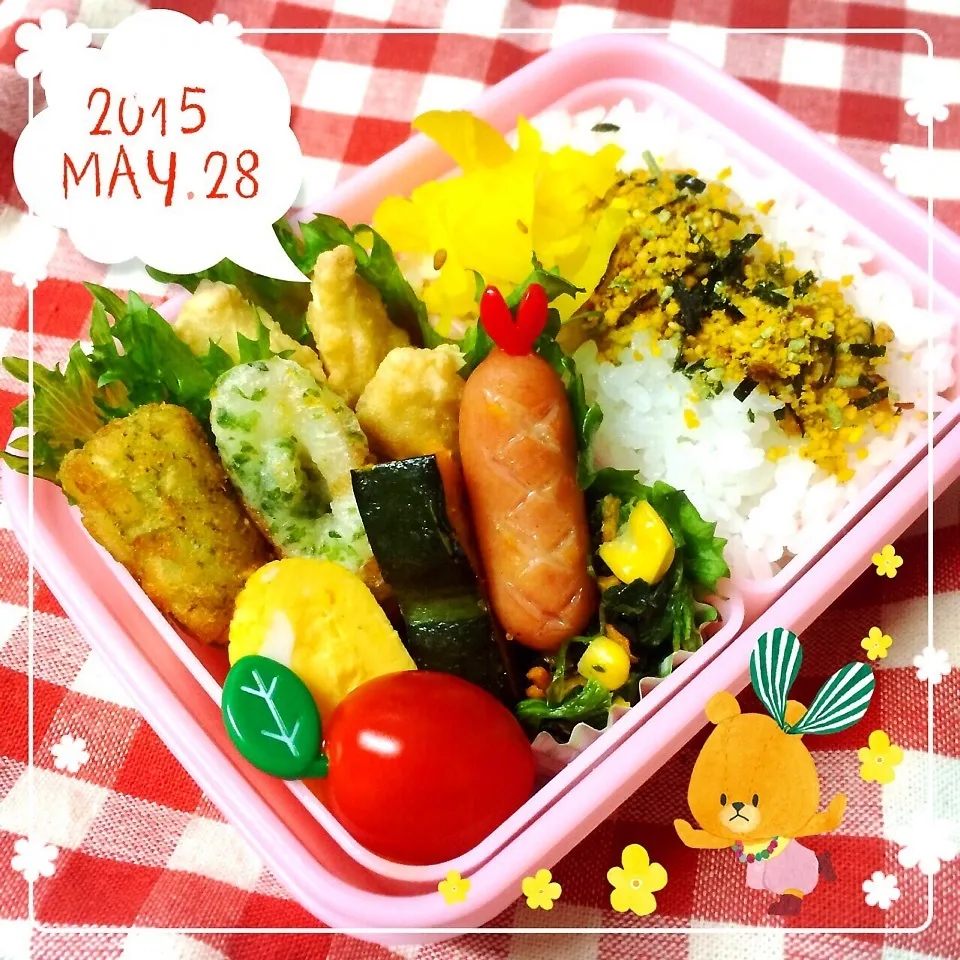 今日のお弁当♡|ミツバチさん