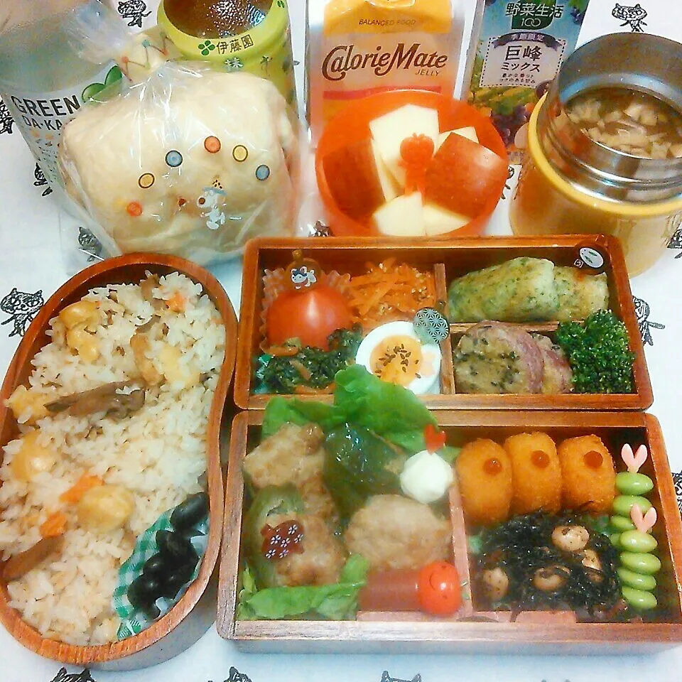 Snapdishの料理写真:＊高校球児弁当＊|koukou_momさん