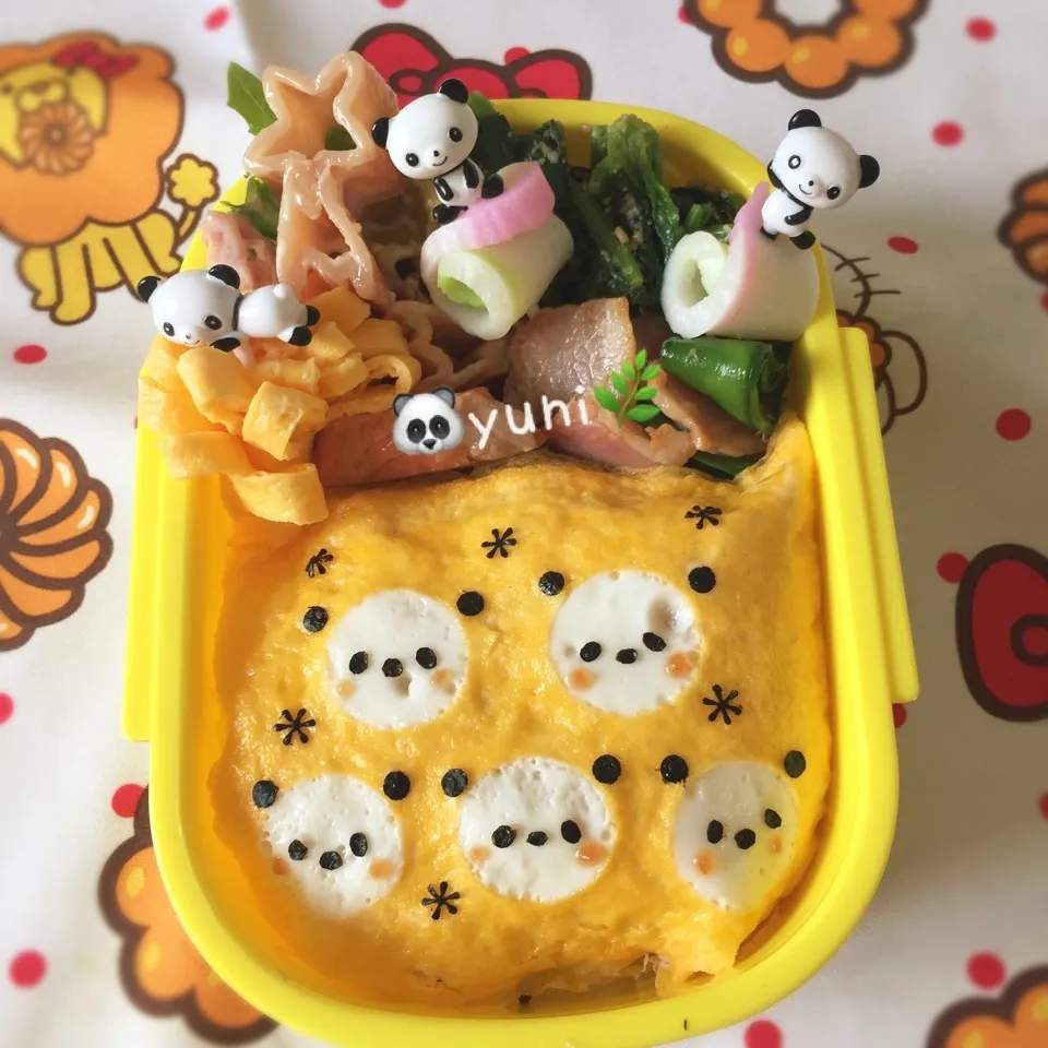 🐼パンダ弁当🐼|🌸yuni🌸さん