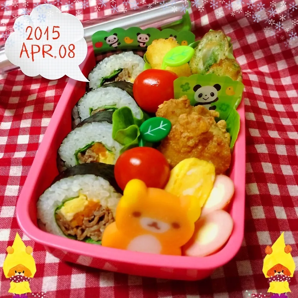 今日のお弁当♡|ミツバチさん