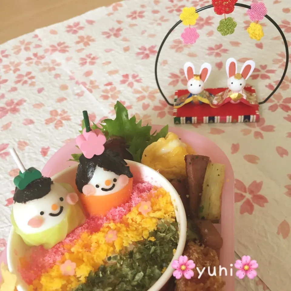 🌸ひな祭り弁当🌸|🌸yuni🌸さん