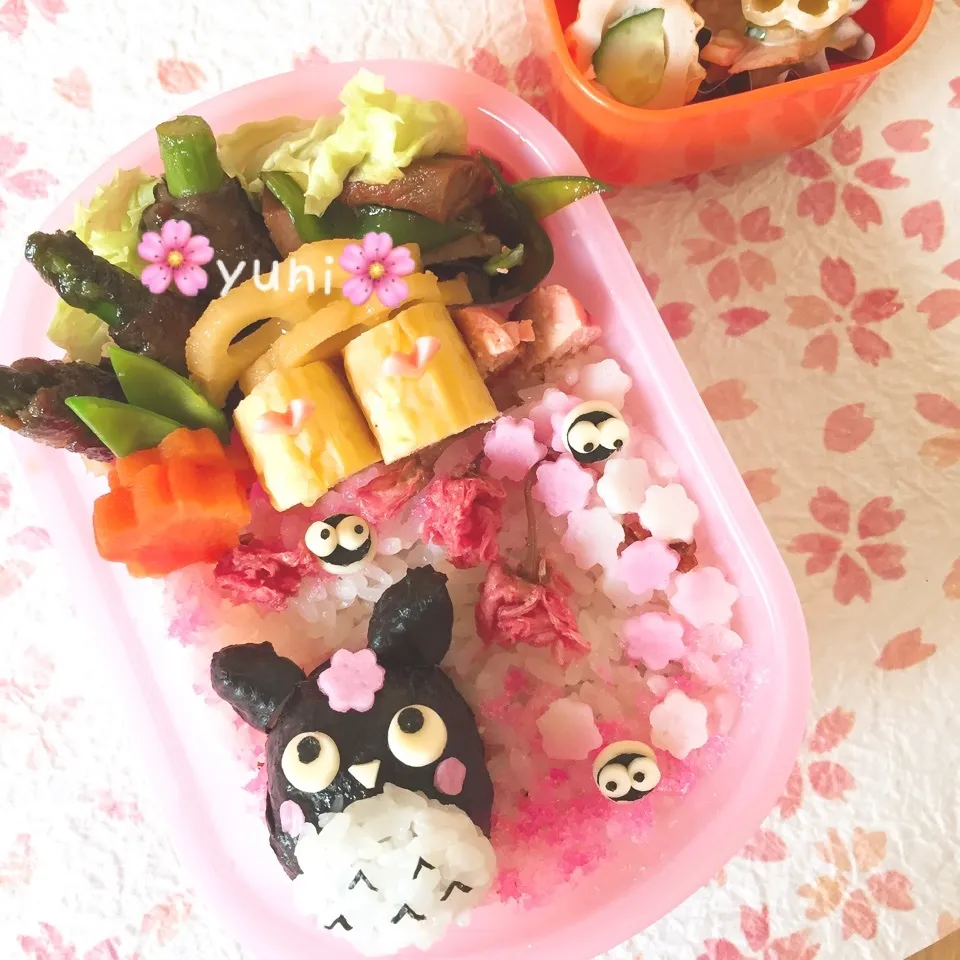 🌸春待ち トトロ弁当🌸|🌸yuni🌸さん