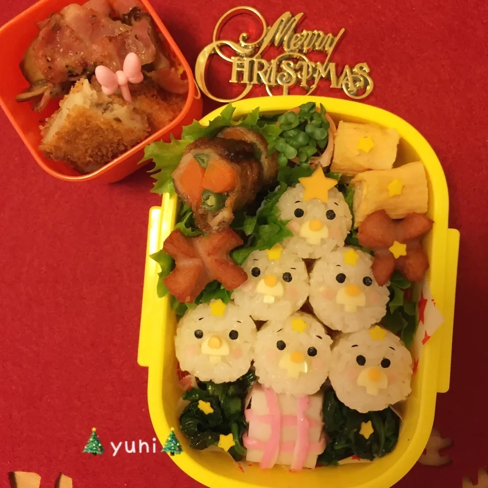 🎄オラフのクリスマスツリー🎄弁当|🌸yuni🌸さん