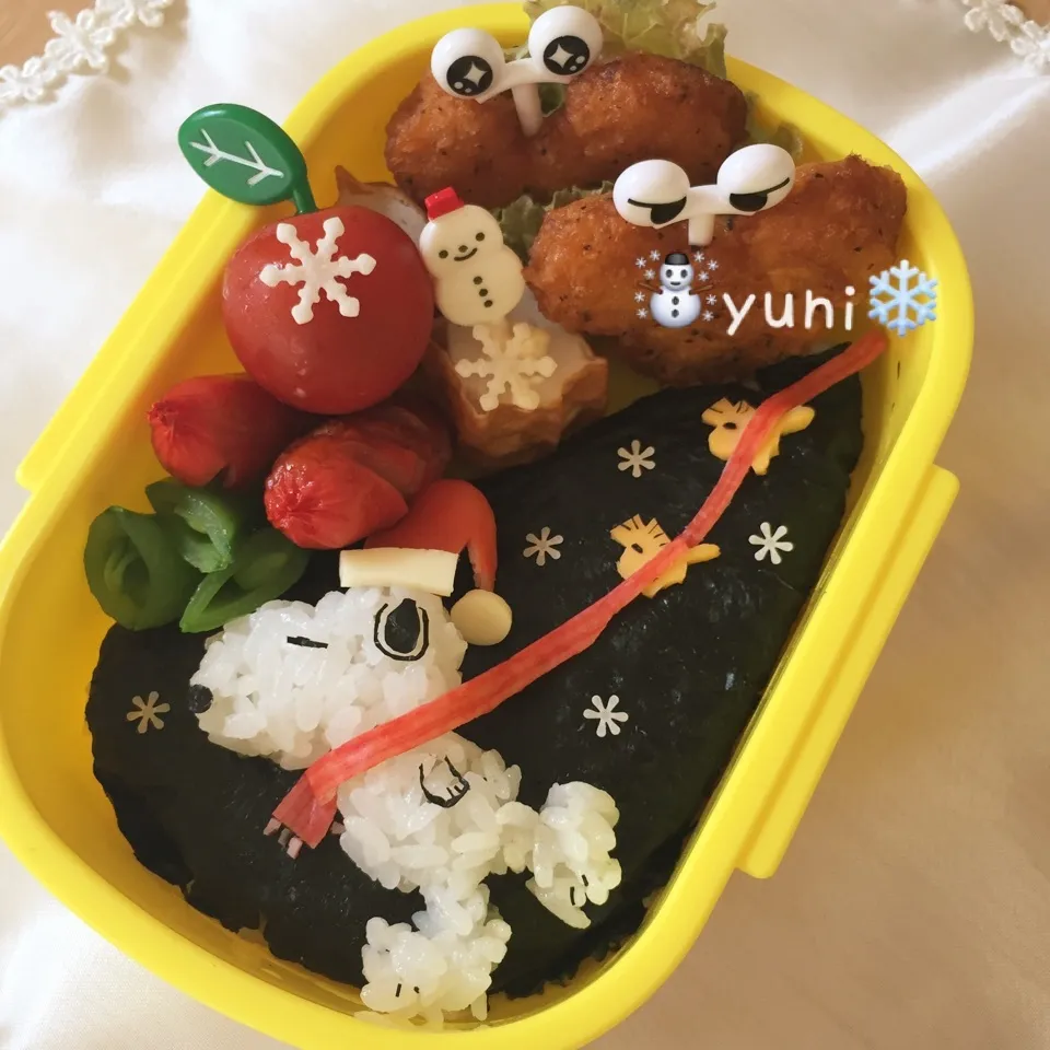 ☃️スヌーピー散歩❄️弁当🌨|🌸yuni🌸さん