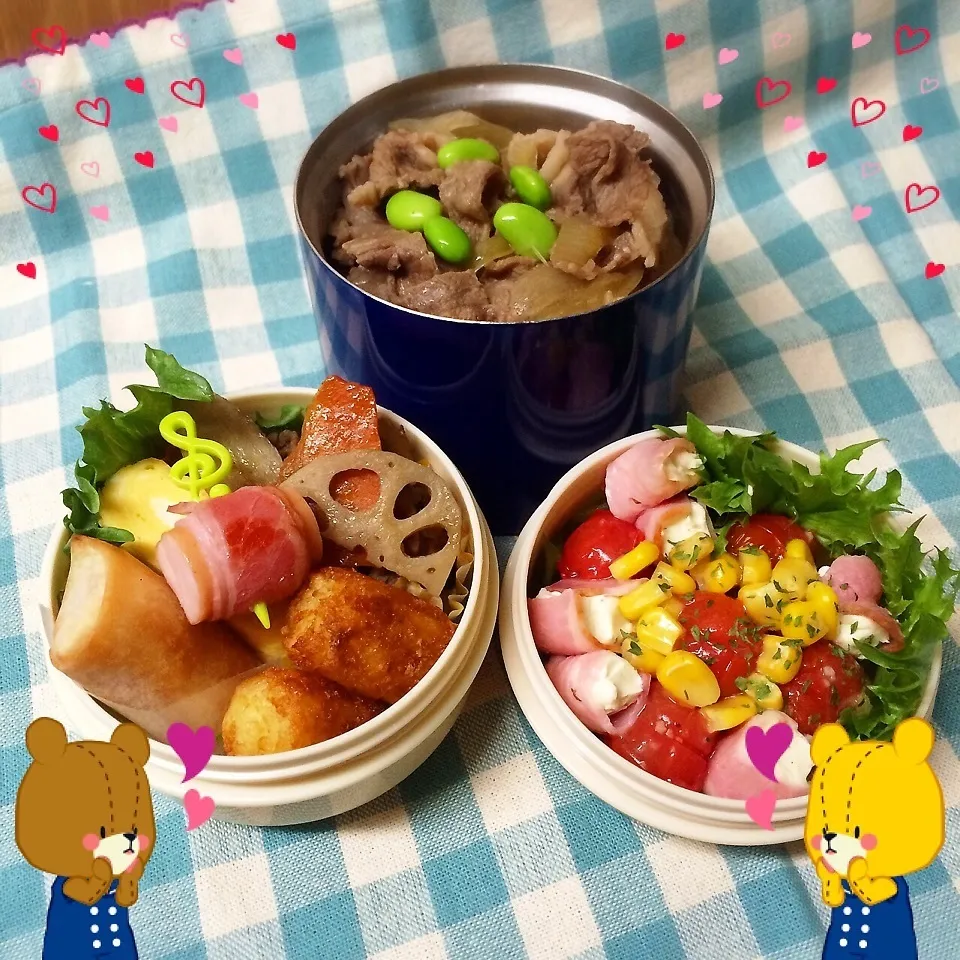 今日のお弁当 (*^.^*)|ミツバチさん