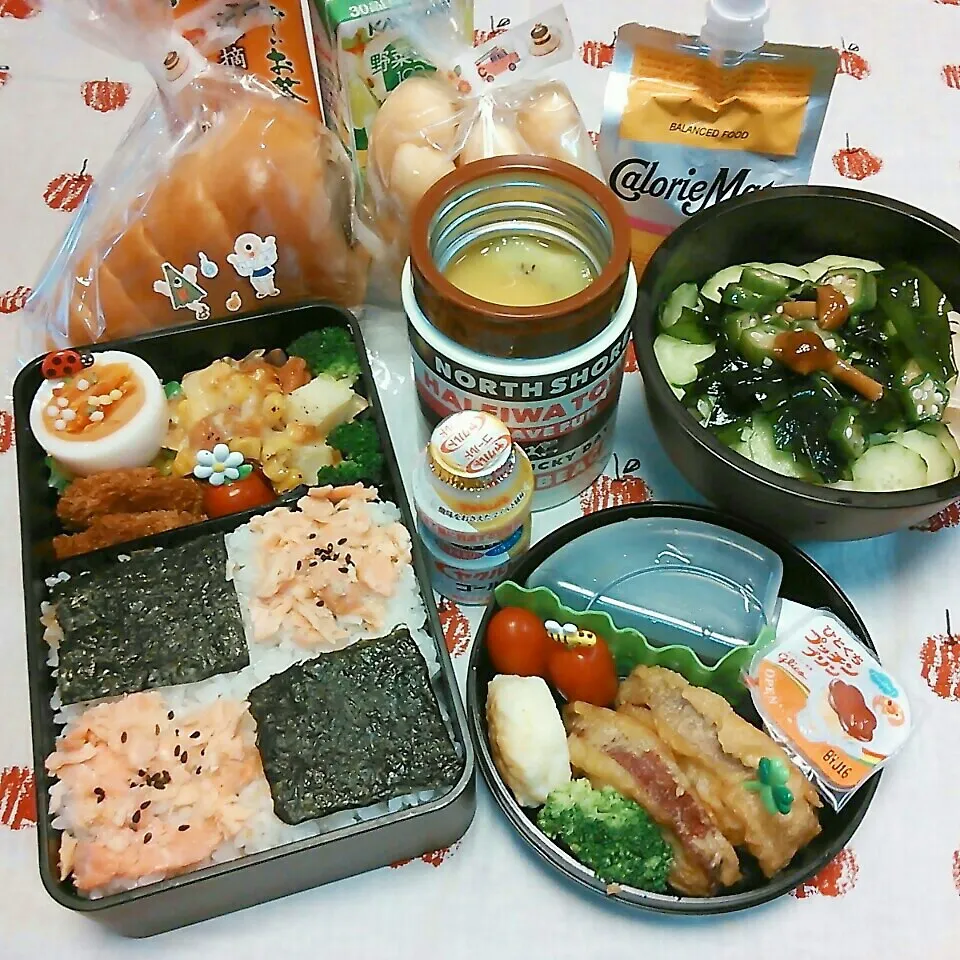 Snapdishの料理写真:＊高校球児弁当＊|koukou_momさん